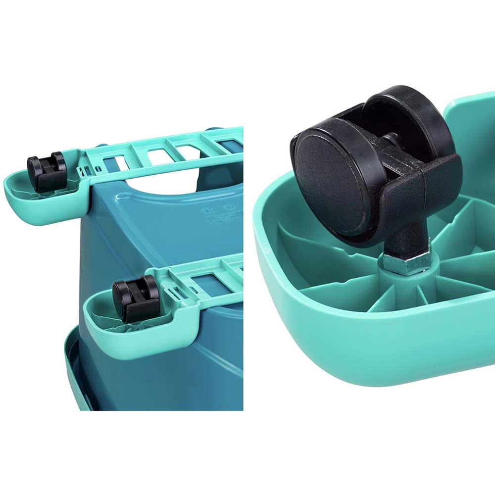 LEIFHEIT Podmetač za kantu sa točkićima Clean Twist LF 52103 - detalj