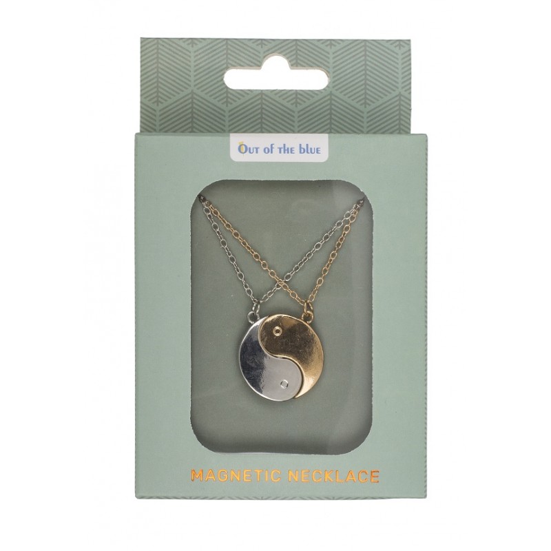 Magnetna ogrlica Jin i Jang - detalj
