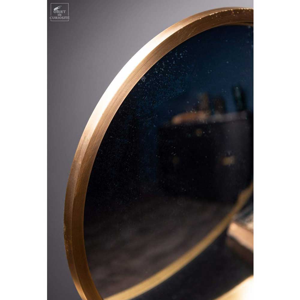 Konveksno okruglo ogledalo od mesinga - detalj