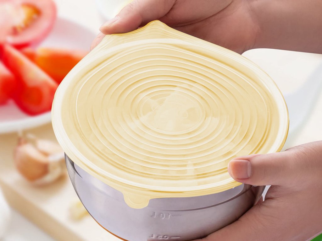 Komplet silikonskih rastegljivih poklopaca 12 komada BEPER C102COC101 - detalj