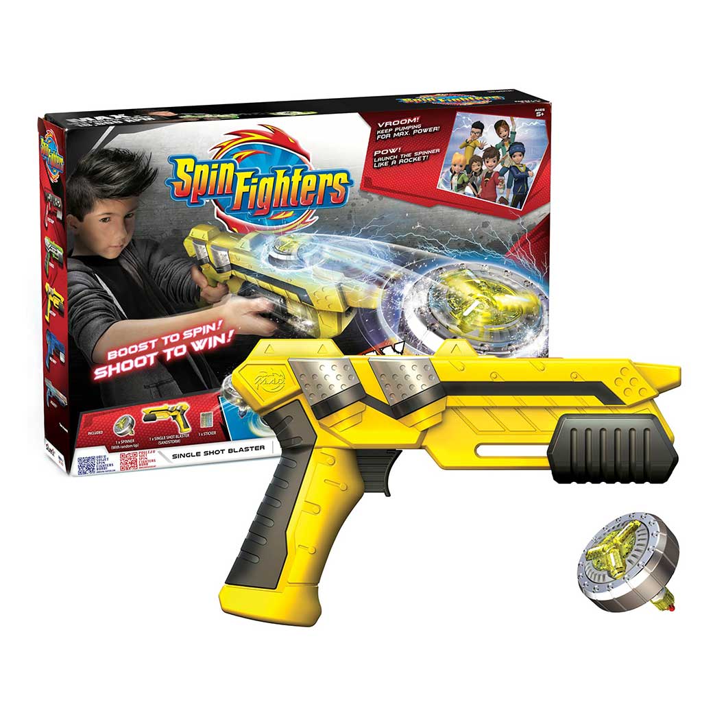 SPIN FIGHTERS Pištolj SandStorm Fighter - detalj