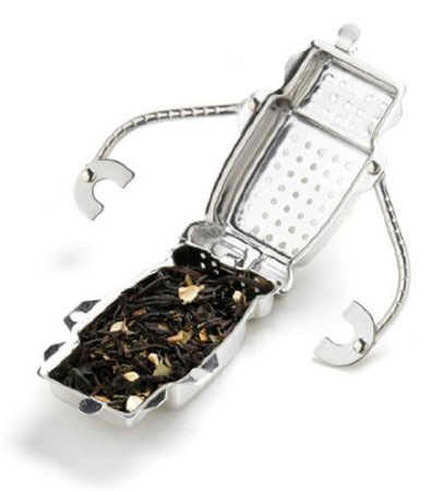 Kikkerland Filter za čaj Robot CU38 - detalj