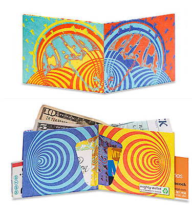 DynoMighty Neuništivi novčanik Peace DY-411 - detalj