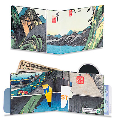DynoMighty Neuništivi novčanik Hiroshige  DY-535 - detalj