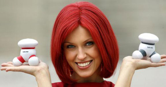 Beurer MG-16 Kompaktni Ručni Masažer Red - detalj