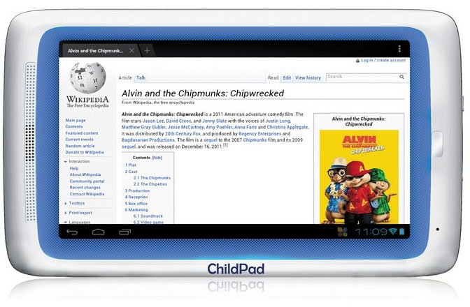 Tablet Za Decu Archos Arnova ChildPad 4 GB - detalj