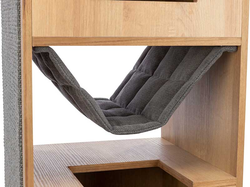 Grebalica za mačke sa dve kućice 105cm Tower City Style Trixie 44725 - detalj