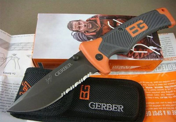 Bear Grylls Survival Sheat Knife nož Gerber  - detalj
