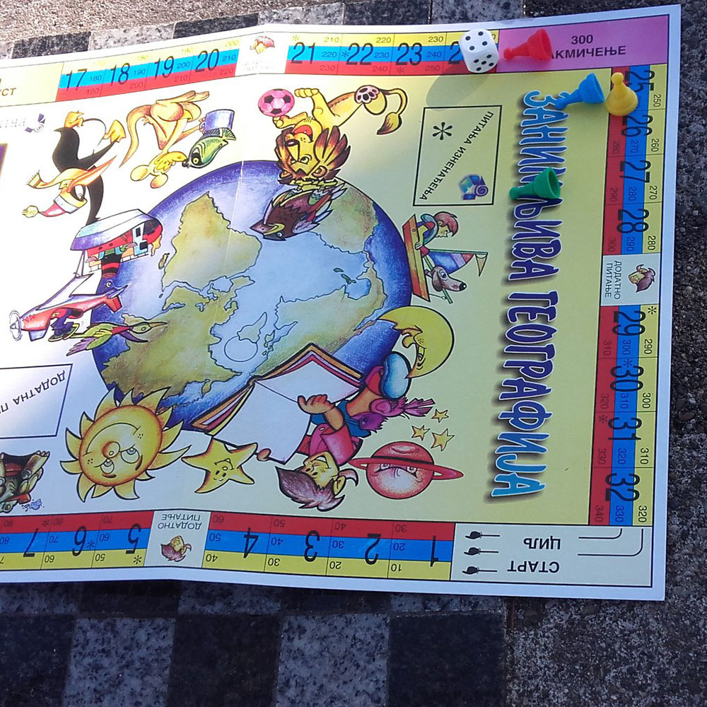 Zanimljiva Geografija Društvena Igra Za Osnovce - detalj