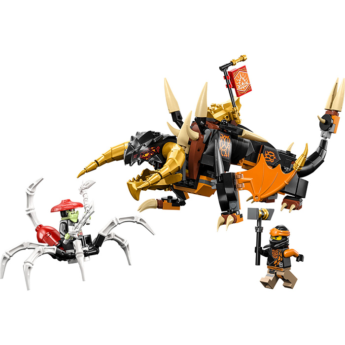 LEGO® NINJAGO® Kocke Kolov Zemljani zmaj 71782 - detalj