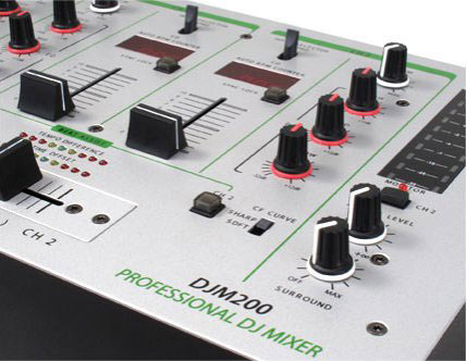 Pronomic DJM200 2-kanalni DJ Mixer - detalj