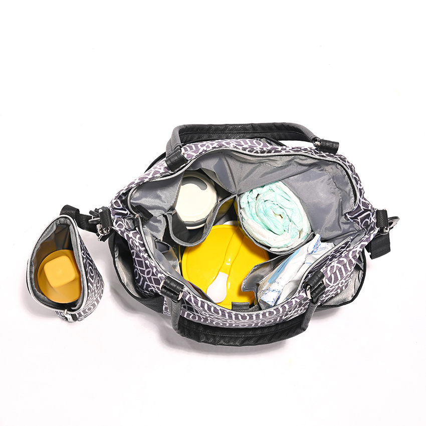 Lorelli Torba za mamine i bebine stvari Laura black 10040240002 - detalj