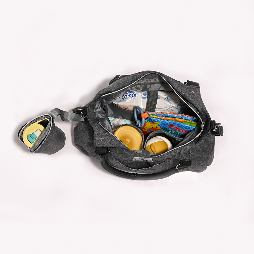 Torba za mame Kristin black Lorelli 10040270002 - detalj