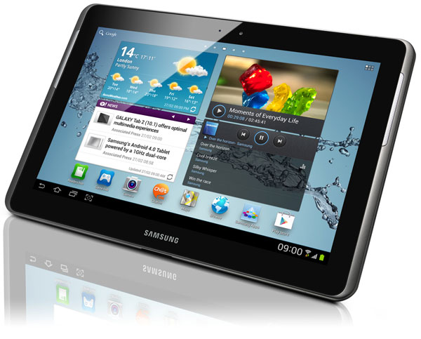 Samsung Galaxy Tab 2 P5110 - detalj
