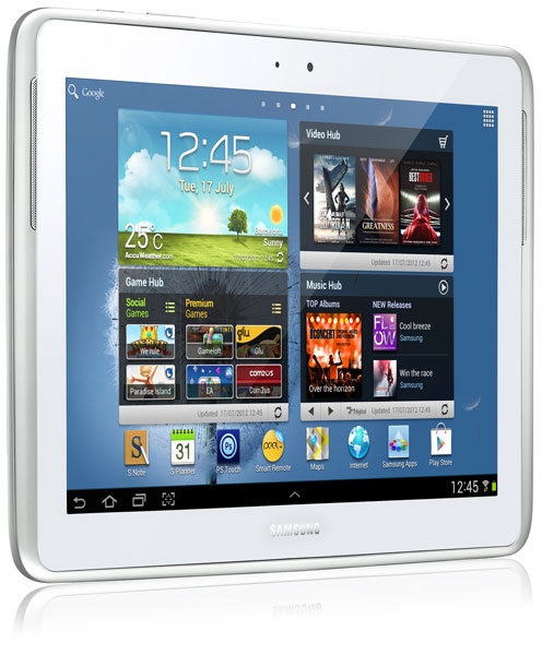 Samsung Galaxy Note 10.1 N8010 - detalj