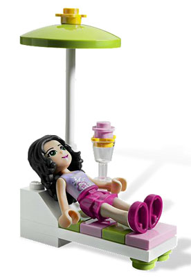 LEGO® FRIENDS Ema - Bazen LE3931 - detalj