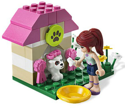 LEGO® FRIENDS Mia - Kućica za pse LE3934 - detalj