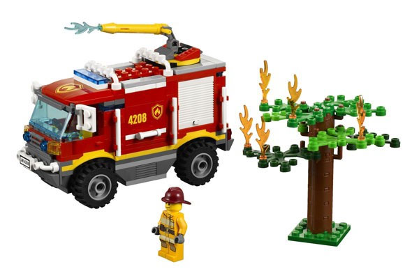 LEGO® City 4x4 Vatrogasni Kamion LE4208 - detalj