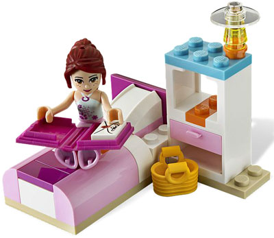 LEGO® FRIENDS Mia - Spavaća soba LE3939 - detalj