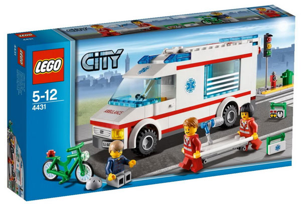 LEGO® City Ambulantno Vozilo LE4431 - detalj