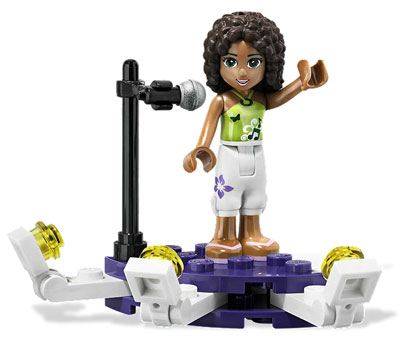 LEGO® FRIENDS Andrea - Pozornica LE3932 - detalj