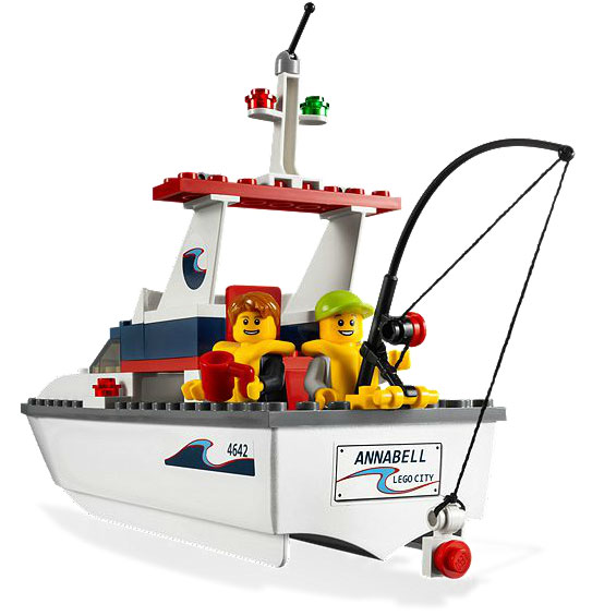 LEGO® City Ribarski Brod LE4642 - detalj