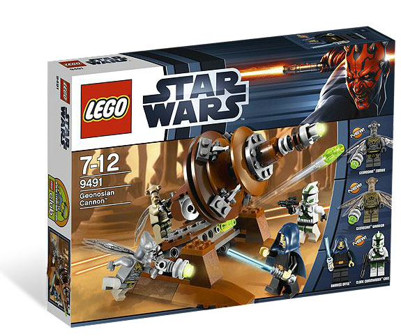 LEGO® STAR WARS™ Geonosian Cannon LE9491 - detalj
