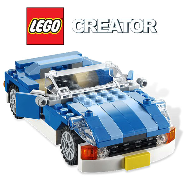 LEGO® Creator Plavi Roadster 3 u 1 LE6913 - detalj