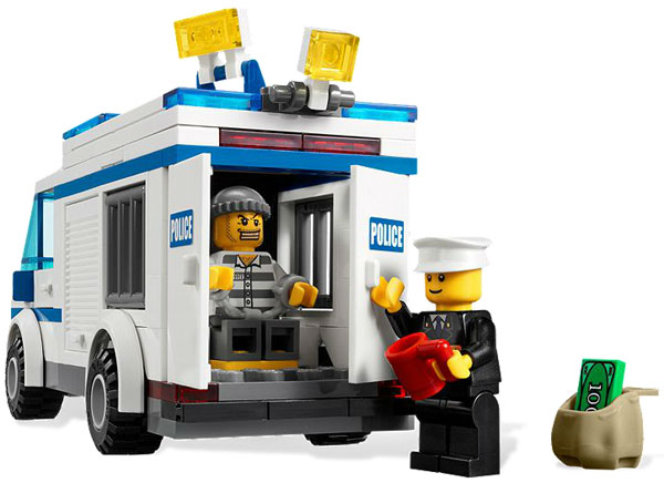 LEGO® City Prevoz Zatvorenika LE7286 - detalj
