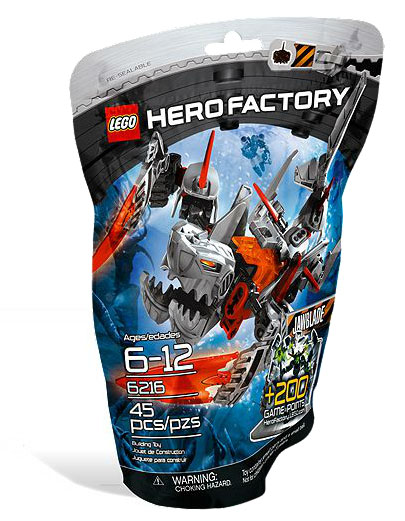 LEGO® Hero Factory Jawblade LE6216 - detalj