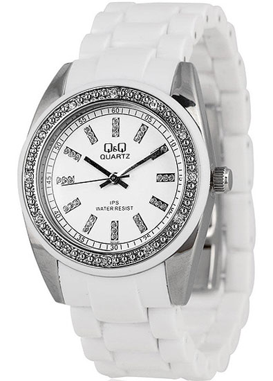 Q&Q Ženski Ručni Sat sa Cirkonima GQ13J201Y - detalj