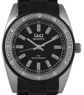 QnQ Ženski Ručni Sat sa Cirkonima GQ13J202Y - detalj