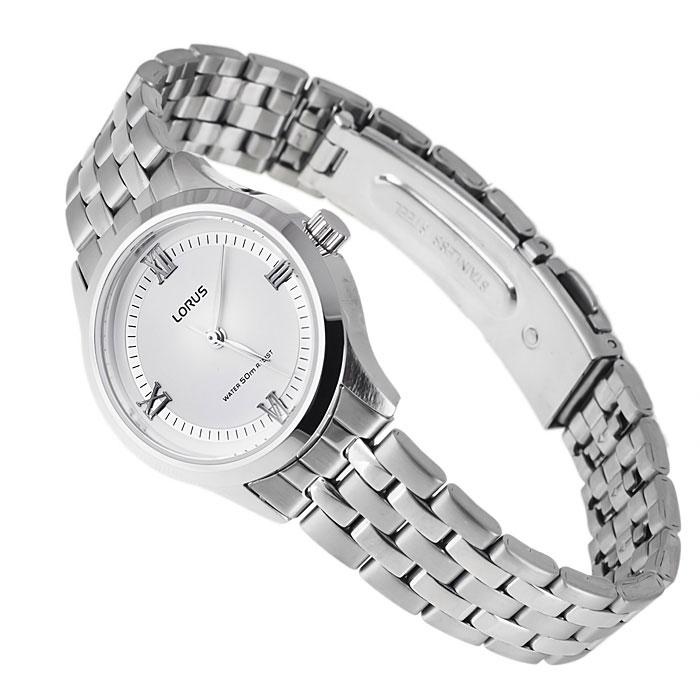 Ženski Sat sa Čeličnom Narukvicom Lorus RRS99RX9 - detalj