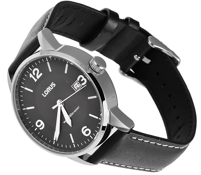 Ručni Sat Sa Kožnom Narukvicom Lorus RXH63HX9 - detalj