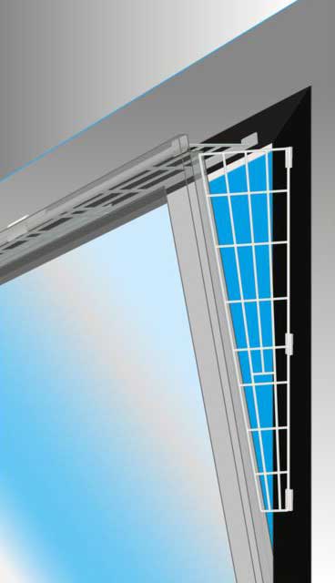 Bočna zaštita za prozor za mačke Trixie 44183 - detalj