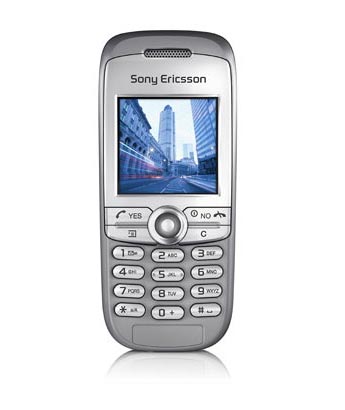 Mobilni telefon Sony Ericsson J210i Silver - detalj