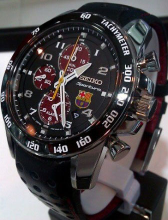 Seiko FC Barclona Muški Sat - SNAE75P1 - detalj