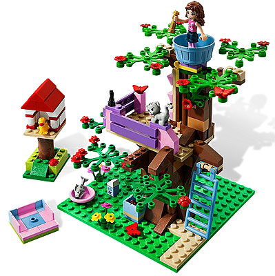 LEGO® FRIENDS Olivija - Kućica na drvetu LE3065 - detalj
