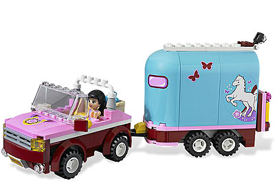 LEGO® FRIENDS Ema - Prikolica za konja LE3186 - detalj