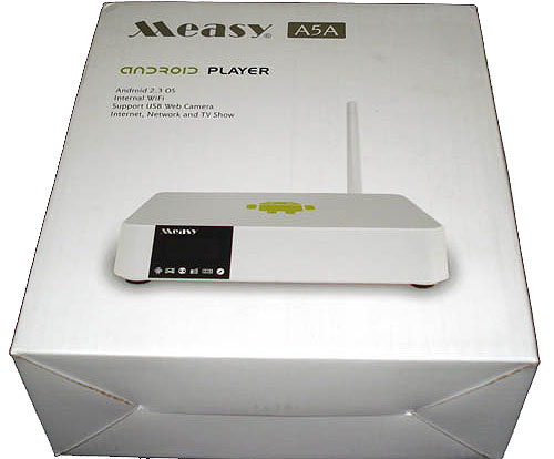 Android TV Box - Android 4.0 OS Na Vašem TV-u ili Monitoru Measy A5A - detalj
