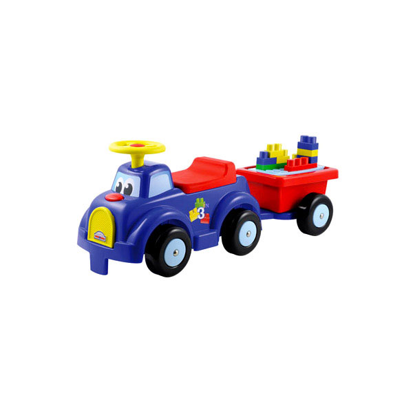 Abrick Guralica sa prikolicom i kockama SM007760 - detalj