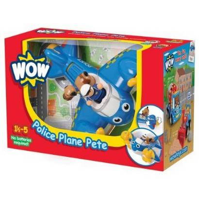 WOW Igračka Policijski Avion Pete 6230155 - detalj
