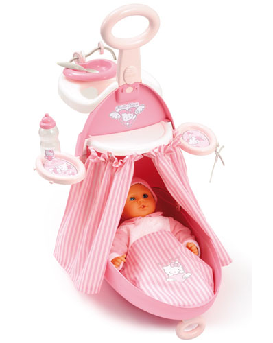 Smoby Hello Kitty Veliki set za negu bebe SM024152 - detalj