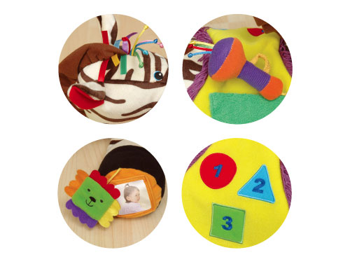 KsKids Zebrica Rajan KA10507 - detalj