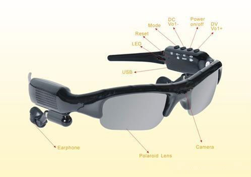 Eagle Eye Naočare za sunce sa kamerom 4GB EG-S02 - detalj