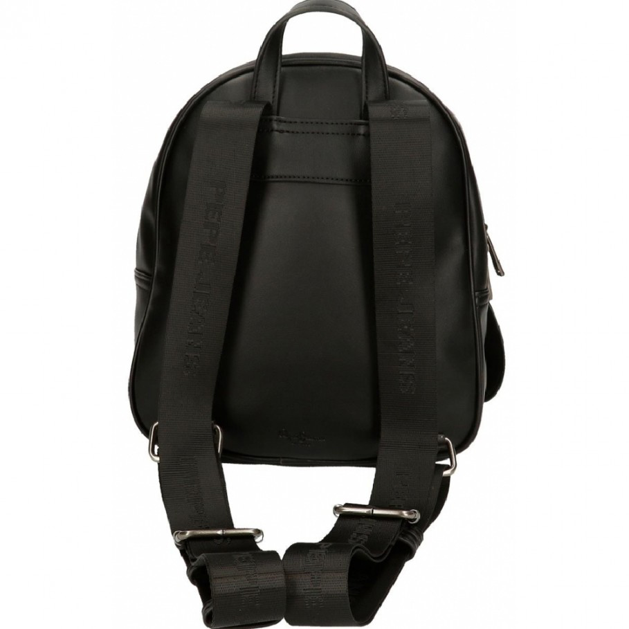 Modni ranac 27cm Pepe Jeans Salma black 70622 - detalj