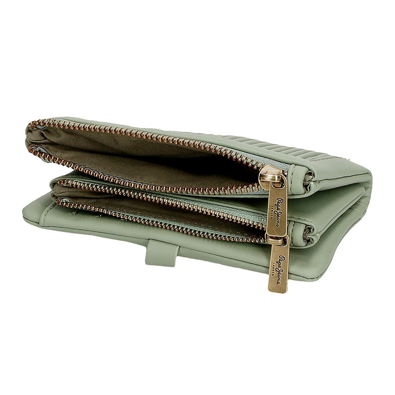 Pepe Jeans Novčanik Aurora 14cm mint 75583 - detalj