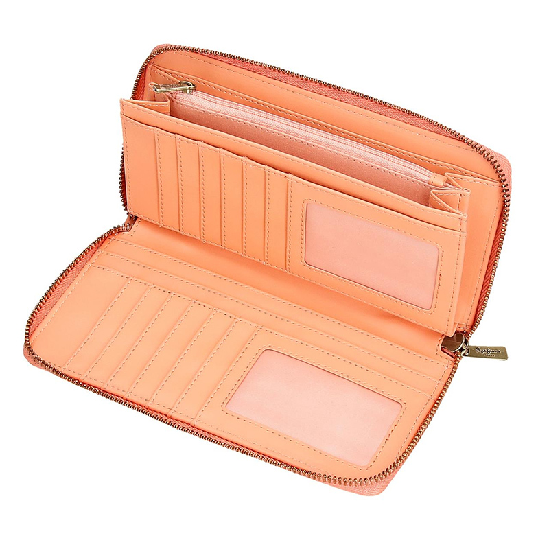 Pepe Jeans Ženski novčanik 19cm Aurora apricot 75585 - detalj