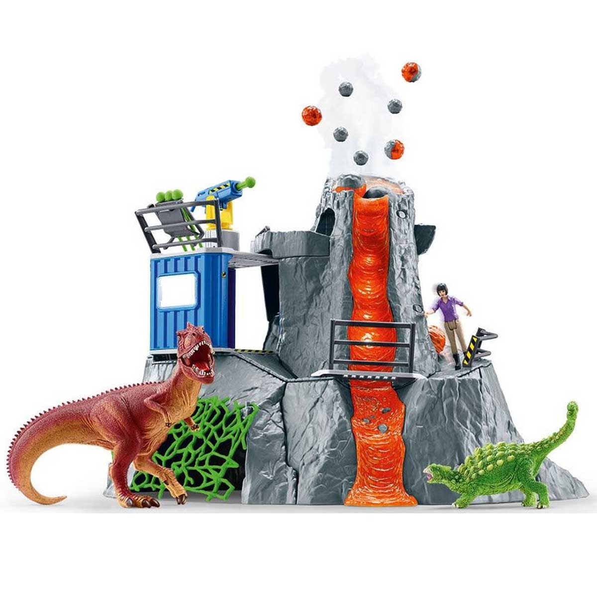Schleich® figure Dinosaurusi - Vulkanska ekspedicija 42564 - detalj