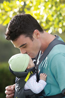 Infantino Kengur nosiljka Breathe grey 7450012 - detalj